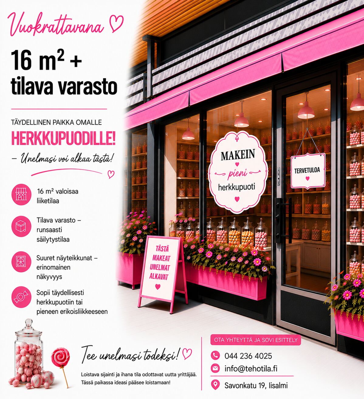 Kuva toimitilasta